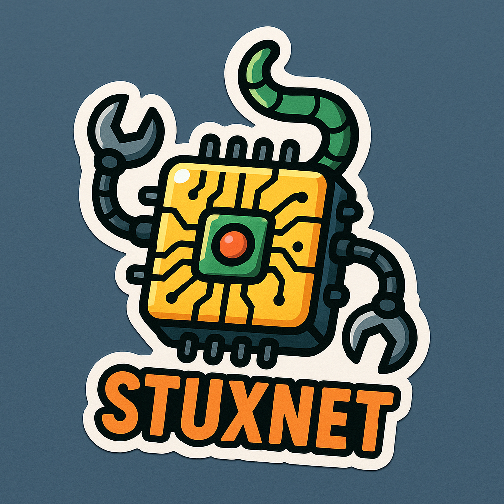 Stuxnet Sticker